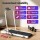 Everfit Treadmill Electric Walking Pad 400mm Wide Belt, 2-in-1 Under Desk, Foldable, Bluetooth, 110kg, White