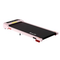 Everfit Electric Walking Pad with Incline, Under Desk Treadmill, Honeycomb Cushion, Bluetooth, 400mm Belt, Pink, 110kg