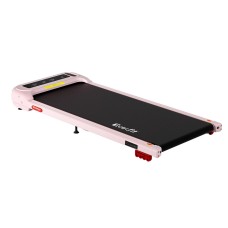 Everfit Electric Walking Pad with Incline, Under Desk Treadmill, Honeycomb Cushion, Bluetooth, 400mm Belt, Pink, 110kg