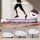 Everfit Electric Walking Pad Treadmill with Incline, Under Desk, 400mm Wide Belt, White, Bluetooth App, No Assembly