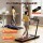 Everfit 3-in-1 Walking Pad Treadmill with RGB LED Belt 3.5HP Foldable Under-Desk Treadmill 14 km/h Running