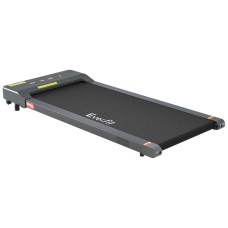 Everfit Electric Walking Pad 400mm Foldable Treadmill Under Desk, Home Gym, Bluetooth, Remote, Grey, 1-10km/h