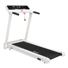 Everfit Foldable Electric Treadmill 2.5HP 12-Programme Home Gym, 420mm Belt, LCD, Bluetooth, White, 110kg Capacity