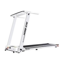 Everfit Electric Treadmill 2.5HP Foldable Home Gym, 12 Programs, 120kg Capacity, 122x42cm, White, LCD