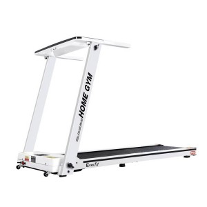 Everfit Electric Treadmill 2.5HP Foldable Home Gym, 12 Programs, 120kg Capacity, 122x42cm, White, LCD