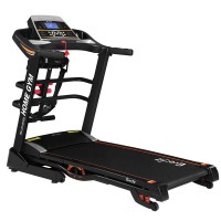 Everfit Electric Treadmill Home Gym 3.5HP 18 Speed 15 Incline LCD, Massage Belt, Dumbbells, 48cm Wide, Foldable