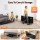 Everfit 4-in-1 Vibration Walking Pad Under Desk Treadmill with App Control Black 100x38cm Belt 120kg