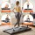 Everfit 4-in-1 Vibration Walking Pad Treadmill Foldable Under Desk 0.8–10 km/h App Control 100x38cm Black