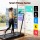 Everfit 4-in-1 Vibration Walking Pad Treadmill Foldable Under Desk 0.8–10 km/h App Control 100x38cm Black