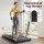 Everfit 4-in-1 Vibration Walking Pad Treadmill Foldable Under Desk 0.8–10 km/h App Control 100x38cm Black