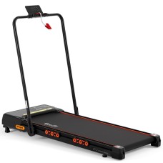 Everfit Black Electric Treadmill Walking Pad, Auto Incline, Foldable, Under-Desk, Bluetooth, Safety Features, Home Gym