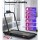 Everfit Foldable Electric Treadmill Walking Pad 420mm Belt Under Desk Home Gym Fitness with Remote & Bluetooth Speakers