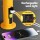 Giantz Rechargeable Work Light USB Cordless LED Lamp, 4 Modes, Magnetic Hook, Rotatable, ABS, 300LM, Foldable, Yellow