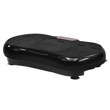 Everfit Vibration Machine Platform - Dual-Belt Motor, 99 Speeds, Resistance Bands, 180kg Capacity, Black Fitness Trainer