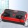 Everfit Vibration Platform with Resistance Ropes, Red - 120 Speed Levels, 120kg Capacity, Reflexology Surface