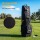 Everfit Golf Travel Bag Flight Cover Foldable 900D Soft Case Smooth Wheels Large Capacity Black 2026