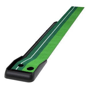 Everfit 3m Golf Putting Practise Mat with Auto Return, Dual Holes, Foldable Design, Non-Slip Base, Indoor Outdoor Use