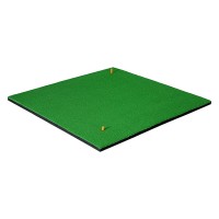 Everfit Golf Hitting Mat 150x150cm Portable Practise Training Aid, Realistic PP Grass, Non-Slip Base, UV Resistant