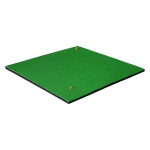 Everfit Golf Hitting Mat 150x150cm Portable Practise Training Aid, Realistic PP Grass, Non-Slip Base, UV Resistant