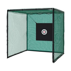 Everfit 3m Golf Practise Cage with Steel Frame, Weather-Resistant, Multipurpose Sports Net for Golf, Tennis & Baseball