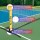 Everfit 10ft Multi-Sport Portable Net: Adjustable for Pickleball, Badminton, Tennis & Volleyball, Durable Iron Frame