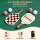 Everfit Pickleball Paddle Set Fibreglass Surface Honeycomb Core Includes Bag and 4 Balls Brown Checker