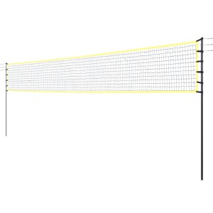 Everfit 9M Portable Volleyball Net Set with UV-Resistant Mesh, Adjustable Height, Ball, Boundary Lines, Carry Bag