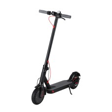 Electric Scooter 500W Folding Portable, 25KM/H Max Speed, 25KM Range, 8.5" Wheels, Double Brake, Black, for Adults