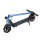 Electric Scooter 130W Motor 16KM/H, Foldable Aluminium Frame, LED RGB Lights, 5KM Range, Blue, for Kids 120-160cm