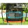 Everfit 6FT Kids Trampoline with Ladder, Safety Enclosure Net, Marine-Grade Steel Frame, UV-Resistant, Orange