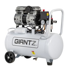 Giantz 30L Oil-Free Air Compressor, 0.75HP, 115PSI, Quiet 58dB, Portable Tyre Inflator for DIY & Tools Giantz 30L Oil-Free Air Compressor, 0.75HP, 115PSI, Quiet 58dB, Portable Tyre Inflator for DIY & Tools