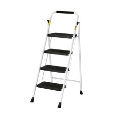 Giantz 4 Step Ladder - Lightweight Folding Steel, 150kg Capacity, Non-Slip, Easy Storage, Indoor/Outdoor Use Giantz 4 Step Ladder - Lightweight Folding Steel, 150kg Capacity, Non-Slip, Easy Storage, Indoor/Outdoor Use