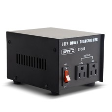 Giantz 500W Step-Down Transformer 240V to 110V Converter, Pure Sine Output, Ultra-Quiet, Portable, Bonus Fuses