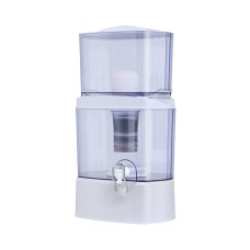 Devanti 24L Gravity Water Filter, Multi-Stage BPA-Free, Eco-Friendly, Benchtop Design for Home, Camping, and Office