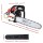 Giantz 75CC Chainsaw - 18" Bar, E-Start, Commercial Grade, Low Kickback, Robust Steel Chain, Oregon Chain Included