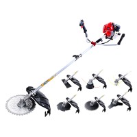 Giantz 62CC Pro-Series 7-in-1 Gardening Tool: Pole Saw, Brush Cutter, Whipper Snipper with Anti-Vibration & Safety Kit