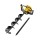 Giantz 82CC Post Hole Digger 200mm Auger, Heavy Duty Steel, Petrol Drill, 1.8m Depth, Extension, 1-Year Warranty