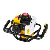 Giantz 82CC Yellow Post Hole Digger Motor - Heavy-Duty Steel, Easy Start, Vertical Gearbox, 1-Year Warranty