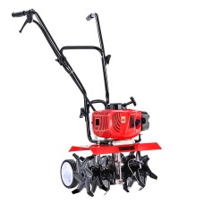 Giantz 88CC Tiller Rototiller Garden Cultivator with 6 Blades, 400mm Width, 150mm Depth, 10,000RPM