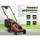 Giantz Cordless Lawn Mower 40V, Dual Battery, 34cm Width, 6 Height Adjustments, Quiet Operation, Fast Charge