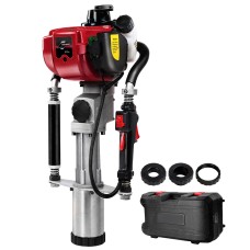 Giantz 38CC 4-Stroke Petrol Post Driver, 2-Tonne Impact, 80mm Capacity, Vibration Control, Red, with Carry Case Giantz 38CC 4-Stroke Petrol Post Driver, 2-Tonne Impact, 80mm Capacity, Vibration Control, Red, with Carry Case