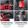 Giantz 38CC 4-Stroke Petrol Post Driver, 2-Tonne Impact, 80mm Capacity, Vibration Control, Red, with Carry Case