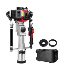 Giantz 32.7CC 2-Stroke Petrol Post Driver – Powerful Rammer for 80mm Pickets, Lightweight with Vibration Control