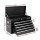 GIANTZ 5 Drawer Lockable Tool Chest - Solid Steel, Rust-Resistant, Compact Garage Organiser with 100kg Capacity, Black