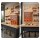 Giantz 39-Drawer Tool Organiser with Clear and Orange Bins Black Polypropylene Cabinet 39pc Storage System