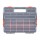 Giantz 3 Pack Toolbox Organiser 17-Compartment Small Parts Storage Boxes Stackable Heavy Duty PP 34x26x7cm