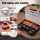 Giantz 3 Pack Toolbox Organiser 17-Compartment Small Parts Storage Boxes Stackable Heavy Duty PP 34x26x7cm