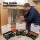 Giantz 3 Pack Toolbox Organiser 17-Compartment Small Parts Storage Boxes Stackable Heavy Duty PP 34x26x7cm
