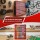 Giantz 60-Drawer Small Parts Cabinet High Visibility Orange Reinforced PP Wall Mountable Stackable Organiser