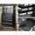 Giantz 14 Drawer Steel Tool Box Chest & Trolley, Lockable Garage Storage with 360° Castors, 61.5x33x112cm, Black